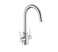 Acorn Easyfit - Miscelatore monocomando per lavello, cromato