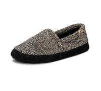Acorn Men's Moccasin Slippers, Brown Tweed, 9-10