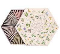 ACORUS | Set da Tè Benessere | Set Regalo Cesto Naturale Assortito | Scatola Selezione Grande | 60 Bustine | 6 Tisane Funzionali