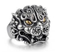 Acosse Pixiu Anello per uomo e donna, talismano per protezione e ricchezza, forme sacre multiple, scegli il tuo potere custode, anello gotico punk, regalo spirituale, leggermente regolabile