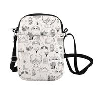Acotar Velaris Borsa a tracolla ACOTAR Merch Velaris City of Starlight Merch The Night Court Inspire Messenger Bag, Velaris Cb, INCHES