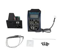 Acoustic Guitar 5 Band EQ Equalizzatore Preamps di chitarra pre -cablata Pickup Piezo con funzionamento del sintonizzatore Controllo del suono professionale per musicisti