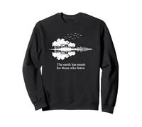 Acoustic Guitar Earth Has Music for Those Who Listen Felpa