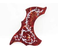 Acoustic Guitar Pickguard Battipenna per chitarra acustica classica folk protezione antigraffio mano destra e sinistra 40 pollici 41 pollici(2)