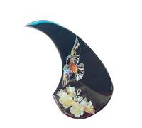 Acoustic Guitar Pickguard Battipenna per chitarra acustica ispessito curvo stile goccia d'acqua