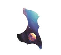 Acoustic Guitar Pickguard Battipenna per chitarra folk da 38 pollici e 41 pollici protezione personalizzata per chitarra in legno verniciato(The universe)