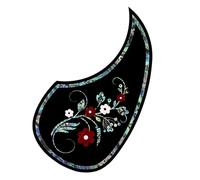 Acoustic Guitar Pickguard, Stringed Instrument Anti-Scratch Sticker, Protective Guitar Pickguard, Scratch-Resistant Protective Sticker Pickguard for Acoustic Guitar Maintenance