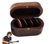 Acoustic Guitar Picks, Guitar Pick Pack with Storage Case, Bass Guitar Picks in Four Colors, Guitar Tuner Pick Holder Set for Musicians & Guitar Lovers, Acoustic and Bass Guitar Picks in Four Color