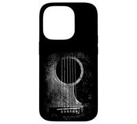 Acoustic Guitar Player Six String Classic Rock & Roll Custodia per iPhone 14 Pro