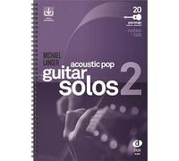 Acoustic Guitar Pop Solos Volume 2, con CD - -20 ulteriori canzoni arrangiate per chitarra in note e tabulature - Edizione con rilegatura ad anelli (note)