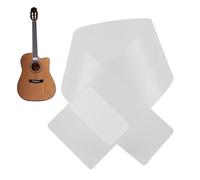 Acoustic Guitar Scratch Plate, Fingerboard Anti Scraper, 17.72x2.36x0.04 inches, Transparent Dust Guards, Fretboard Protector for Enhanced Durability, Guitar Maintenance Tool