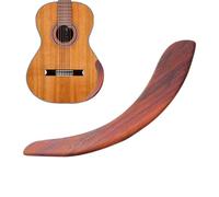 Acoustic Guitar Wood Arm Rest - Ergonomic Armrest | Supporto autoaderente | 7.8x1.18 Inch Wooden Costruzione, 50g Lightweight Frame, Soft Double Sided Tape, Enhances Tone & Protects Finish
