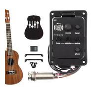 Acoustic Pickup for Chitar | Preamp Amplifier with Equalizer | Acoustic Guitar Pickup | Acoustic Electric Transducer with Low Battery Indicator and Volume Control for Recording