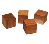 Acoustic Revive Hickory Cubo Isolante HQ4 4 Pezzi 1 Set Compatto Misura Legno