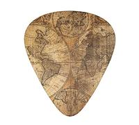 Acoustic Variety Pack Plettri per Chitarra Confezione da 12 Compresi Plettro per Chitarra Sottile, Medio e Pesante Palm Trees And Clear Sea