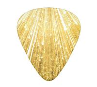 Acoustic Variety Pack Plettri per Chitarra Confezione da 12 Compresi Plettro per Chitarra Sottile, Medio e Pesante Gold Bling