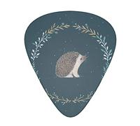 Acoustic Variety Pack Plettri per Chitarra Confezione da 12 Plettro per Chitarra Compreso Sottile, Medio e Pesante Cute Little Hedgehog