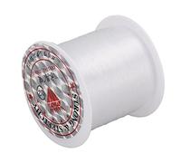 Acouto 0.2mm Clear Nylon Thread for Crafting, Aquarium Use & Jewelry