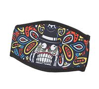 Acouto 010 SBR Maschera Subacquea Slap Strap Portatile Impermeabile Maschera Copri Tracolla Antiscivolo Protezione per Capelli Avvolgente per Uomini Donne (Denti divertenti per la stampa di cartoni