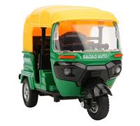 Acouto 1:14 Lega per Bambini a Tre Ruote Motocicletta Tirare Indietro Modello di Auto Giocattolo con Musica LeggeraScala Temporale Rosa per l'a Che Ha Realizzato Materiale Davvero Durevole e (GREEN)