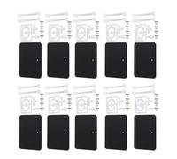 Acouto 10 Pc Set Assembly Action Figure Display Porta del Supporto Base Bambola Supporto con Accessori per /144 Bianco La Azione Maggiore Verrà Assembly Action Figure Display (#4)