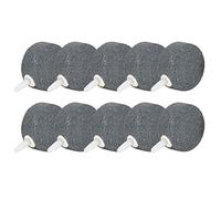 Acouto 10 Pezzi di Pietra a di Pesce Aeratore per Pompa per Stagno Disco Pompa per Acquario Piastra di Ossigeno Idroponico può Essere Utilizzato per Diffondere Pietra a Bollepietra di Pescepietra a