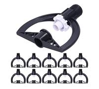 Acouto 10 Pezzi Irrigatore Rotante G3/4 Filettatura Maschio Ugello Spruzzatore per Prato da Giardino Forniture per Serra Facili Ed ecc. Sono Serre Prati Che Irrigano le Prestazioni della Filettatura