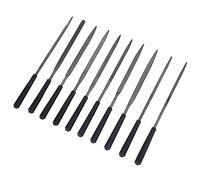 Acouto 10 Pezzi Kit di Lime per Chitarra Multiuso in Metallo per Chitarra, Dado, Lima Ad Ago, Liutaio, Strumento di Riparazione per Musicisti, Forme di File Vari Kit di Lime per, Lima Ad Ago per