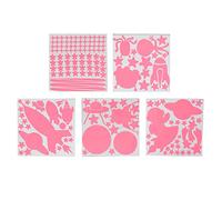 Acouto 184 Pezzi Adesivi Fosforescenti Tema Nave Spaziale Decalcomanie Autoadesive per Soffitto Incandescente Stile Verde Che Aggiunge Spazio e Nello Spazio può Essere più Scuro il Bagliore Adotta