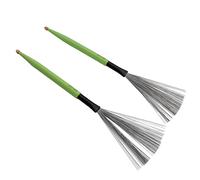 Acouto 2 ° BRUSH BRUM DUUPO PUBILE AHORN TRUMSTIK SOLT POTENZA PERSONATI PORTATALE PER BAND (GREEN)