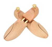 Acouto 2 Pezzi Albero di Scarpe in Legno, Custode di Scarpe Regolabile per Uomini Donne, Supporto per la Modellatura, con Anello Appeso, Adatto All'estrusione dei Piedi, Proteggendo (41 42)