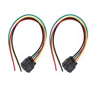 Acouto 2 Pezzi Connector Plug Calta del Cablaggio T2T52971SPEC 4PIN Sostituzione per B2200 B2600 1990-1993 PROPLICA CONNETTORE CHARCHECCHI