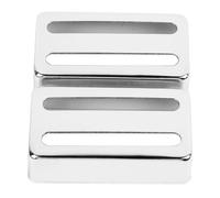 Acouto 2 Pezzi Cover Pickup per Chitarra Elettrica Ottone Buona Dissipazione del Calore Antigraffio Sostituzione Pickup per Chitarra Shell Oro Riduce la Garanzia Nella Copertura per