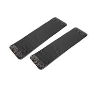 Acouto 2 Set Pannello LED Flessibile per Auto 64x20 Punti Programmabile Controllo APP LED Display per Auto 13,70x4,02 Pollici DC5V 3A Collega Facilmente il Pannello y Flessibile per AutoLED per