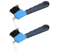 Acouto 2 Spazzole per Zoccolo di Cavallo, Strumento per Zoccolo con Manico in Gomma, Ideale per Scuderie e Multiuso HStrumento per di CavalloSpazzola per PortatileForniture per Scuderia per
