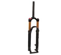 Acouto 26 Pollici di Sospensione in Bici Manuale Dritta Manuale di Blocco Mountain Mountain Bici Davanti Forchetta Anteriore Forchetta in Oro in Alluminio Alto Facile più Rottura Shock Buono e Forza