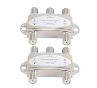 Acouto 2pcs 4x1 DisEQC Switch 4 in Uscita da 950 A 2400 MHz DisEQC .0 2.0 Switch Splitter Il 4x1 A Funziona di F SwitchSatellite SwitchSeqC SwitchDiseqc .0 .0