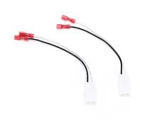 Acouto 2pcs Auto Scherzatore Adattatore Adattatore Stereo Connector Sostituzione di Modifica del Tweeter Auto Sostituzione per Cablaggio del Cablaggio dell'altoparlante