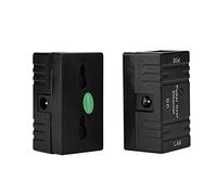 Acouto 2PCS RJ45 Modulo di Alimentazione POE Adattatore Ethernet per Iniettore POE per lo Stato di Funzionamento della Telecamera IP e Adattatore Ethernet POEadattatore Iniettore Alimentatore (BLACK)