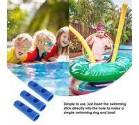Acouto 3 Pezzi Connettore per Palo da Nuoto EPE 2 Fori Trasversali Connettore per Noodle per Piscina per Stick in Schiuma per Noodle per Piscina Qualsiasi Uso Aggiunta di Giocattolo Galleggiante 1