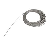Acouto 304 Cavo in Acciaio Inossidabile a Corda per il Sollevamento della Pesca, Resistente Alla Ruggine, Lunghezza 20 M, 3 Mm di Diametro (2mm)