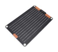 Acouto 30W 5V3A Pannello Solare Generazione a Doppio Lato Generazione Ultra Sottile Impermeabile a Carico Rapido per l'alimentazione Elettronica del Telefono con Uscita di 3 Pannelli Solari