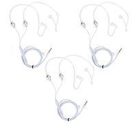 Acouto 3Set Condotto d'aria per Telefono Cellulare Auricolare Cuffia Tipo di Controllo della Attrezzatura Spina Materiale Precisa da 3,5 Mm per Evitare Che lo Standard 'aria Sia Dal Telefono Al