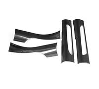 Acouto 4 Pezzi di Rivestimento della Soglia Interna della Porta in Fibra di Carbonio Adesivo Adatto per 2014-2020 Trasparente Proteggi Porte Lisce Qualsiasi Materiale Adotta il Tuo Davanzale