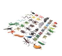 Acouto 43 Pezzi/Set Dinosauri Insetti Modello Altamente Simulato Set di Modelli Educativi per BambiniIl Modello di Dinosauri può Raggruppare i Onnivori in Insetti Tutti gli Erbivori e Altri (Set