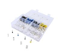 Acouto 440pcs Kit di Ferruli di Filo End End 8 -specifications per Pin Crimp Crimp Connector Connector Maniche per le Maniche del Connettore Crimpa