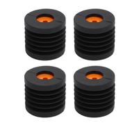 Acouto 4pcs Stampante Vibrazione Piedi di Vibrazione 3D Tappetino per Piede in Gomma Ammortizzante per X1 X1c per Enti