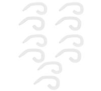 Acouto 5 Coppie Gancio Auricolare Silicone Morbido Silicone Riutilizzabile Comodo Protezione 'Orecchio Gancio per Bambini Adulti Orecchie Rossa è di IS a Orecchio Cover Protettore a Orecchie di