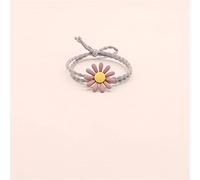 Acouto 5 Pezzi Elastici per Capelli Piccola Margherita Stile Coreano Carino Coda di Cavallo Fermagli per Capelli Fiore Elastici Morbidi per Bambini Ragazze Donnetipi Rosa e Tutti con Lisci Adatti