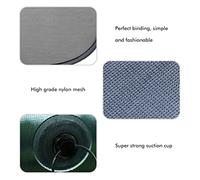 Acouto 5 Pezzi per la Finestra di Auto tonalità in Nylon Crollata Solare per Auto Finestra di Sfumature di Sole un Parala di Sole un Disegno di Nylon Tessuto per la Tecnologia con Luce Solare (#1)